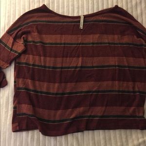 Stripped crop top